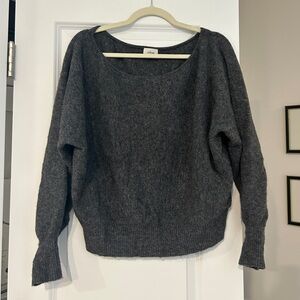 Aritzia boat neck sweater
